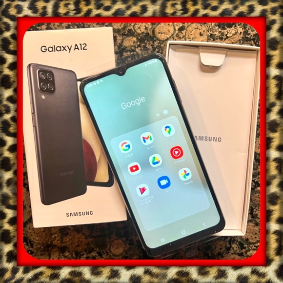 👑✅PRICE FIRM✅ Samsung Galaxy A12 Black Smartphone. 32gb Brand New! Unlocked!